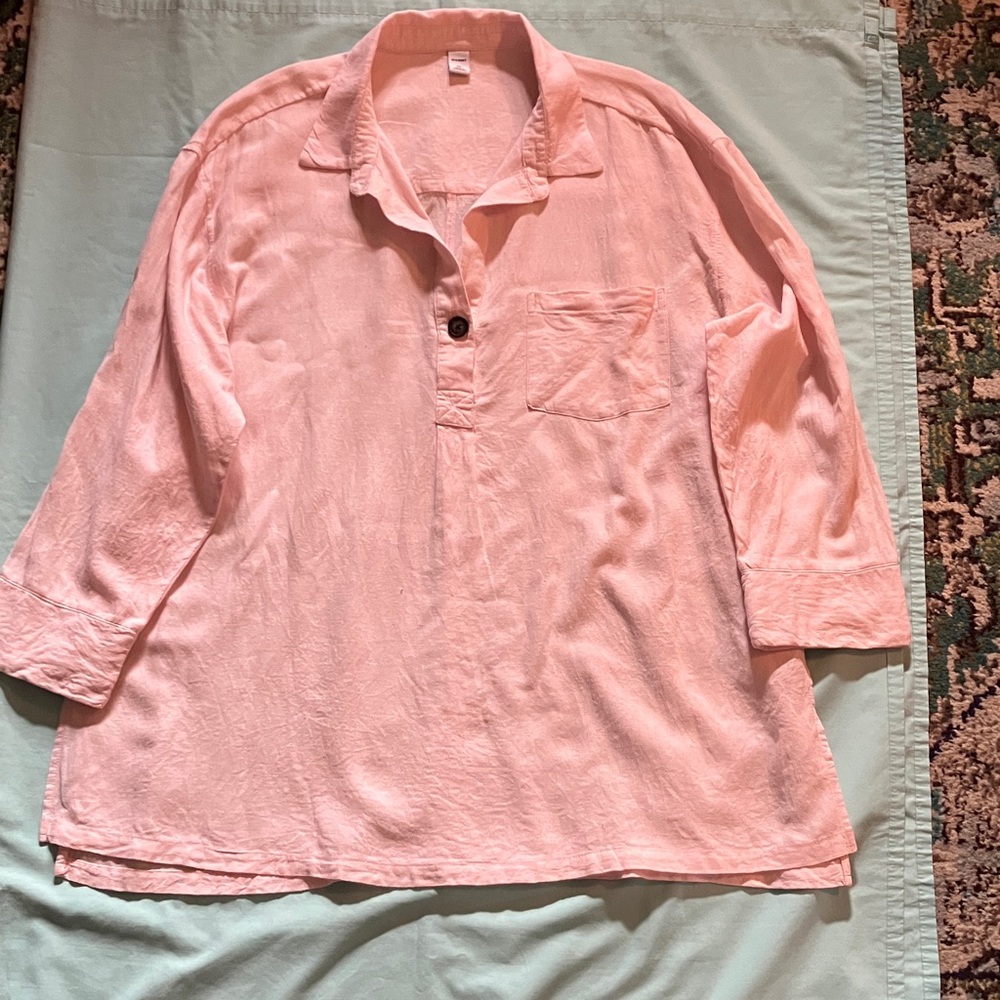 Old Navy Women’s Light Pink Casual Tunic